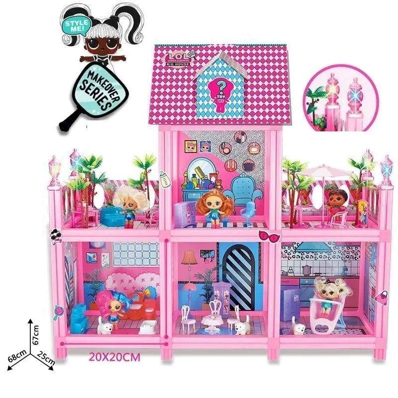 Two story doll house LOL Price 52350 Telcell Market