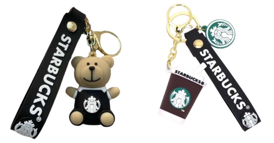 Starbucks keychain set offers