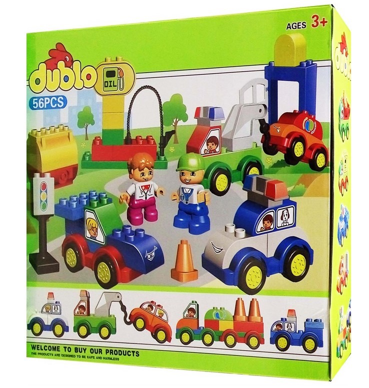 Fashion lego duplo petrol station