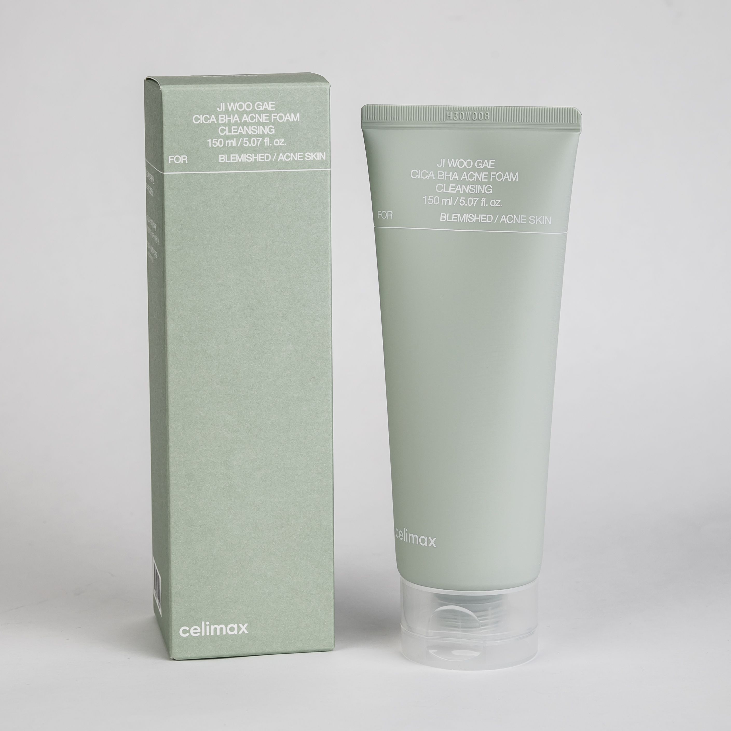 Celimax Cleansing foam with BHA acid and centella, 150 ml. | Telcell Market