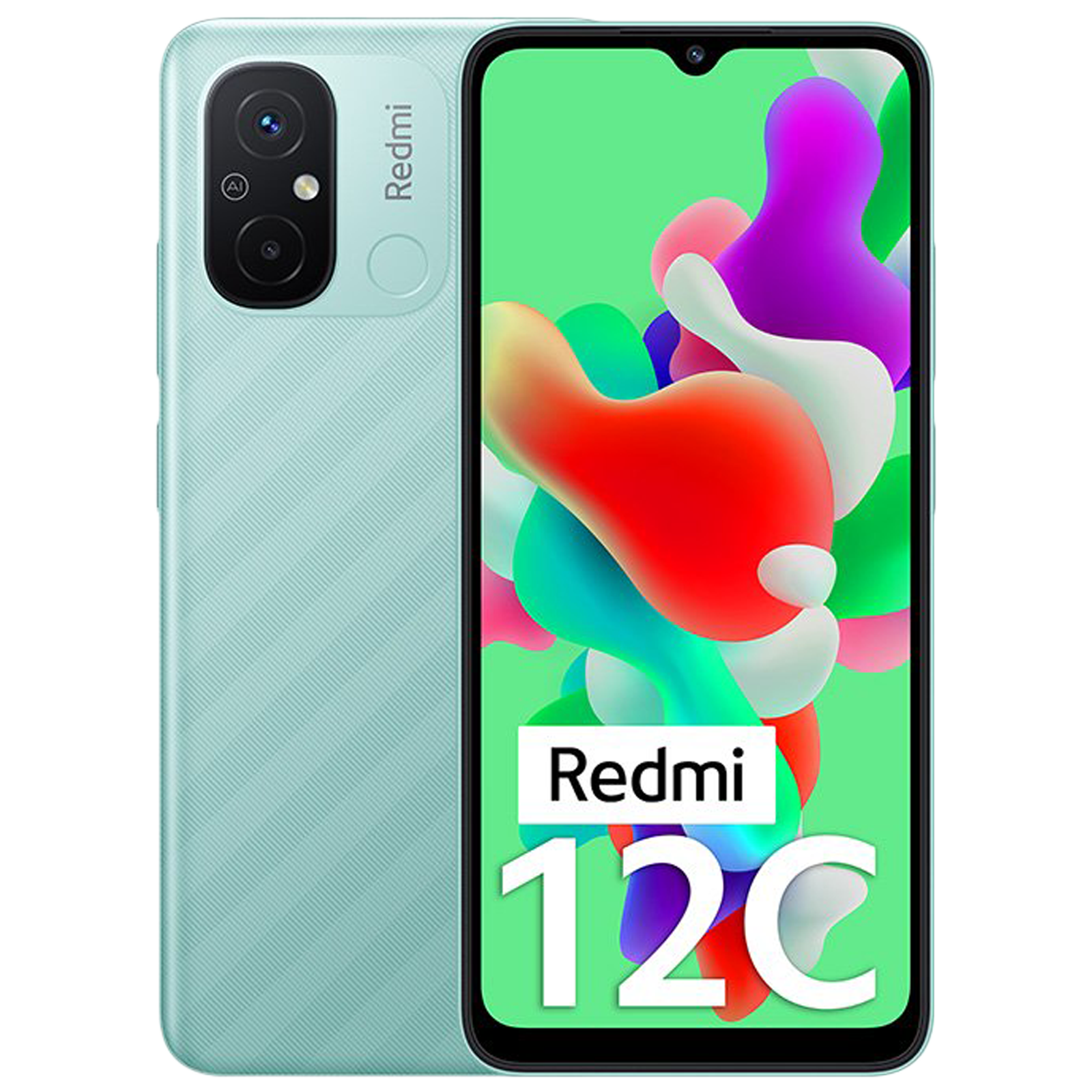 Smartphone Xiaomi Redmi 12C 6/128 GB, Mint Green | Telcell