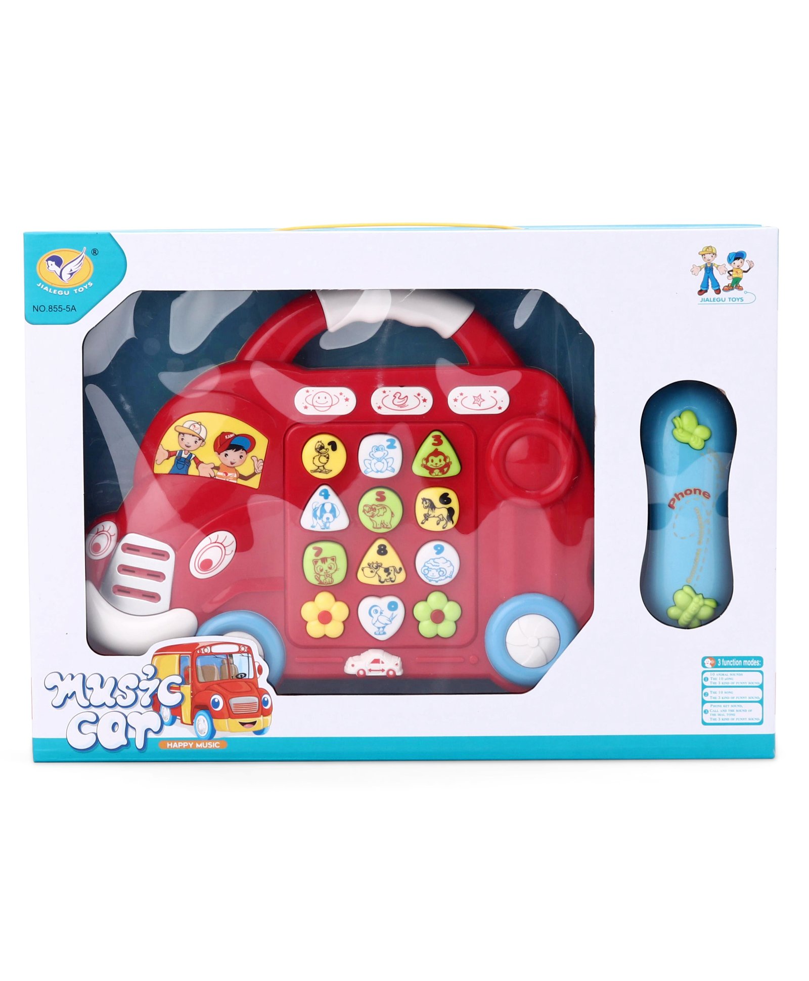 Игрушка музыкальная «Автобус-пианино», 855-5A Цена 6500 | Telcell Market