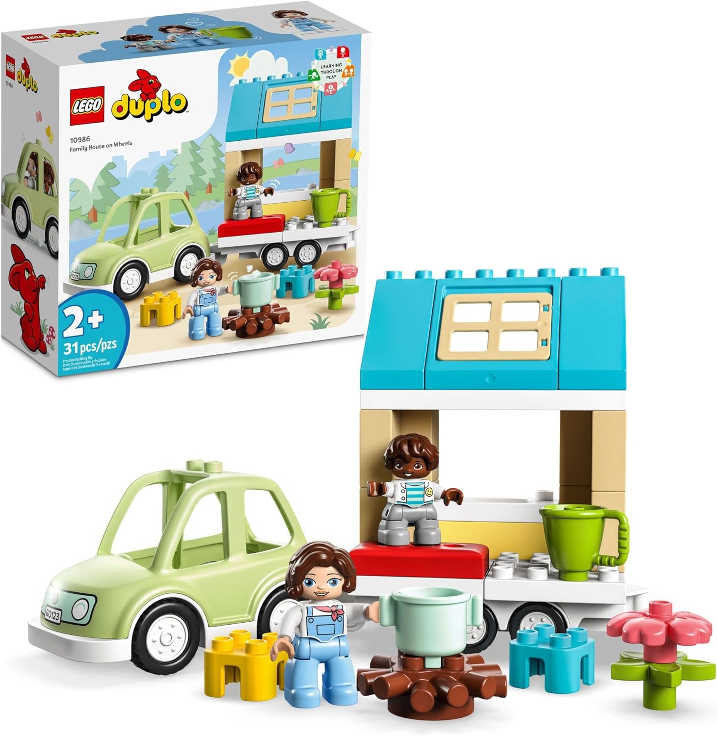 Конструктивная игра DUPLO «Городской семейный дом на колесах» Цена 11900 |  Telcell Market