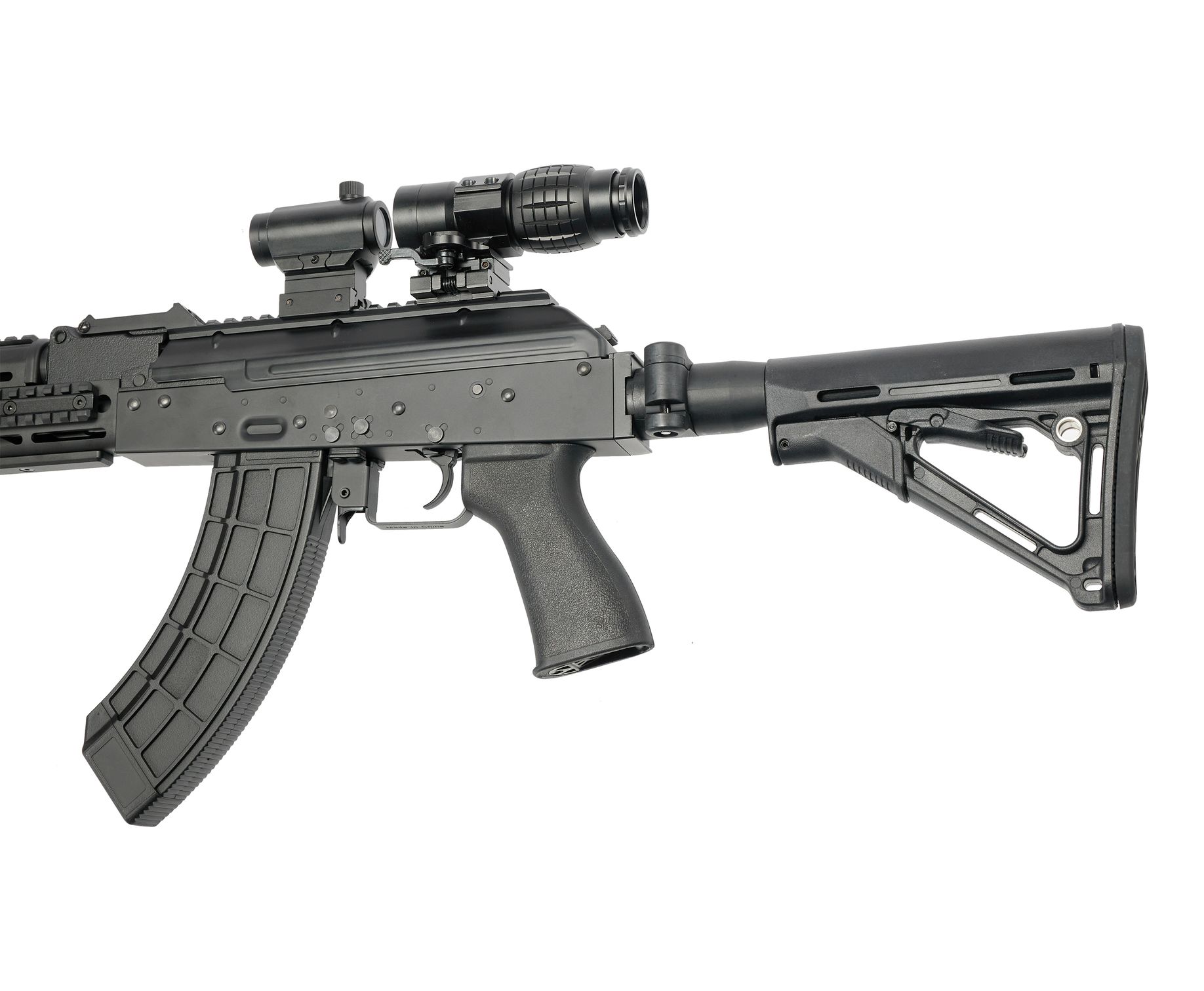 AK47 NOH® AK47 Toy Gun with Laser Light with Bullets, 24-inch